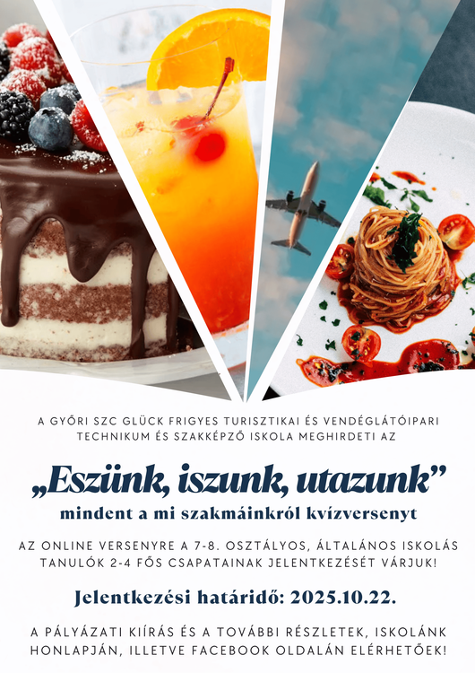 Eszünk, iszunk, utazunk 2025 verseny