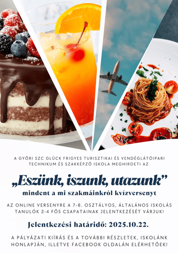 Eszünk, iszunk, utazunk 2025 verseny
